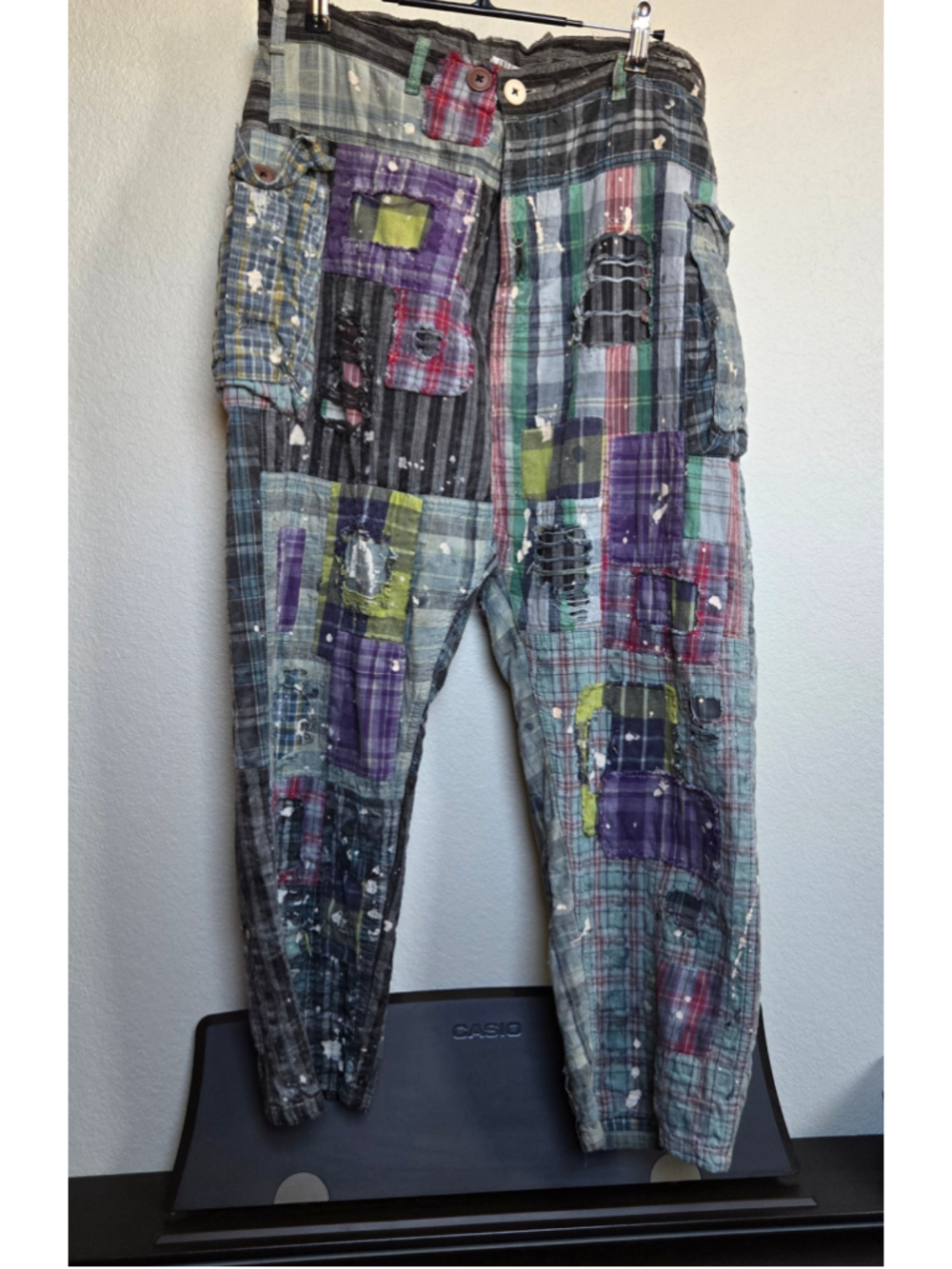 Magnolia Pearl Patchwork Pants Cotton OS - Picture 2 of 11
